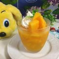 おばさん63's cooksnap of when they made ごろごろ果肉のフレッシュマンゴーゼリー.