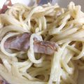 しばーちゃん's cooksnap of when they made 生クリーム不要ダマにならないカルボナーラ.