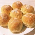 まさまさ884's cooksnap of when they made 中力粉でお手軽。ふわふわミルクパン。.