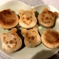 やすひな's cooksnap of when they made バナナのヘルシー焼きドーナツ.