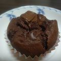 nori1984's cooksnap of when they made 混ぜるだけ簡単★焼きチョコ風カップケーキ.
