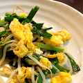 peterpantt's cooksnap of when they made ほうれん草ともやしのオイスターソース炒め.