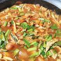 氷室☆蘭's cooksnap of when they made 〆までおいしい～❤カレーチーズ鍋.
