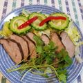 カバゴン's cooksnap of when they made 簡単おもてなし★豚肉の紅茶煮ワイン漬け.