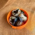 氷藍☆ひらん's cooksnap of when they made おかひじき・大豆・梅のおにぎり（握り前）.