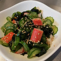 ウッピィ's cooksnap of when they made きゅうりとタコ簡単あっという間のおつまみ.