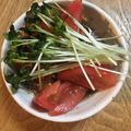 Rayryu123's cooksnap of when they made ＊完熟トマトと貝割れのサラダ＊.