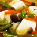 クック64OY6U☆'s cooksnap of when they made 焼き豆腐と茸の生姜風味餡かけ♪.
