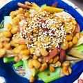 kisberry's cooksnap of when they made ☆定番☆みょうが納豆.