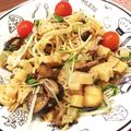 クック3WWFWO☆'s cooksnap of when they made しめじ・なす・ツナの簡単和風パスタ.