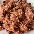 ピモコ's cooksnap of when they made 炊飯器で炊くお赤飯☆.