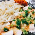 ありアリ's cooksnap of when they made フライパンで！鶏むね肉の蒸し鶏.