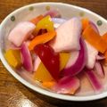 kyobobo's cooksnap of when they made 簡単＊作り置き＊いろいろ野菜の甘酢漬け.