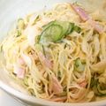 chou*'s cooksnap of when they made 目指せ総菜屋さん♫我が家で人気のサラスパ.