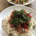 アコレモネード's cooksnap of when they made 簡単！ランチ◎アレンジ♪トマトツナ素麺.
