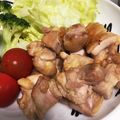sally719's cooksnap of when they made 低糖質☆止まらない！ガリバタチキン.