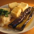 yucco's cooksnap of when they made 豆腐とナスの揚げ浸し.