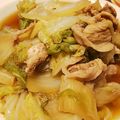 ユーロン's cooksnap of when they made ＊＊白菜と豚肉のバターぽん酢炒め＊＊.