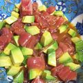 れもんらむね's cooksnap of when they made 低糖質！マグロとアボカドの漬け.