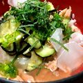 G☆Ponchi's cooksnap of when they made 茄子と鮭の冷や汁.