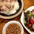 ケンだがね's cooksnap of when they made 炊飯器で簡単☆鶏もも肉カオマンガイ.