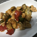 yusyahiro's cooksnap of when they made ささみとナスとピーマンでパパッと炒め♡.