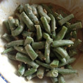＠くろぶち's cooksnap of when they made 簡単！いんげんのピーナッツマヨ和え.