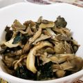 なおきんとん's cooksnap of when they made ☆おつまみ☆ガーリック舞茸海苔和え.