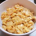 小清水っ子's cooksnap of when they made なんちゃって？小エビの天とじ丼.