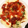 aoi☆asahi's cooksnap of when they made 残りご飯でフライパンライスピザ.