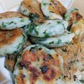 ナナミ０８３０'s cooksnap of when they made チーズとろ～り♡チーズinニラ長芋もち.