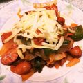ミュンペン's cooksnap of when they made ウィンナーのケチャップ炒め.