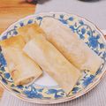 iloveばれえ's cooksnap of when they made キャベツの春巻き.