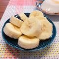 ちゃぴ♥'s cooksnap of when they made 食べやすいバナナの切り方.