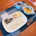 ちゃぴ♥'s cooksnap of when they made 離乳食 ひじきとしらすのおやき.