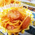 なおきんとん's cooksnap of when they made お弁当作りおき♪スパゲティナポリタン♪.