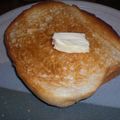 ユハラ's cooksnap of when they made サクサクっ♪♪パパ食パン☆.
