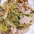 なつ♫'s cooksnap of when they made ねぎ豚の塩ダレ和え.