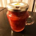 にゃはは星人's cooksnap of when they made さくらんぼジャム★冷凍OK.