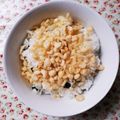 えつエツ's cooksnap of when they made たぬき卵かけごはん.