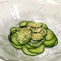 塩じゃけ's cooksnap of when they made 簡単きゅうりの浅漬け☆白だしとゴマ油で.