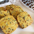 ローズマリーママ♪♪'s cooksnap of when they made 〈くらし薬膳〉クコの実と黒ごまのクッキー.