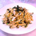 かっちゃん杉's cooksnap of when they made 簡単！和風きのこパスタ風☆焼きそば.