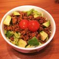 モモカホ♪'s cooksnap of when they made 辛さ控えめ！タコライス.