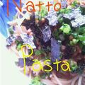 say☆ah's cooksnap of when they made 簡単激うま☆にんにく香る納豆スパ.