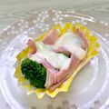 はらぺこしろうさぎ's cooksnap of when they made ブロッコリー・ベーコンのチーズ焼き.