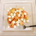 すぬ♥'s cooksnap of when they made ひと味違う桃モッツァレラ.