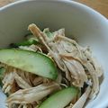 クック美月's cooksnap of when they made 鶏胸肉ときゅうりのポン酢和え.