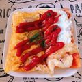 こじ☆☆'s cooksnap of when they made ピザソーストーストと合わせるオムトースト.