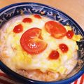 ひまわり2625's cooksnap of when they made 巻かずに簡単☆ドリア風チーズオムライス！.